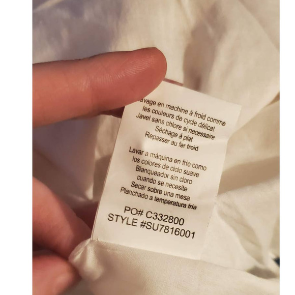 NWT! O'Neill Pink Print Lightweight Summer Handkerchief Hem Dress Size M (Youth) - Picture 9 of 9